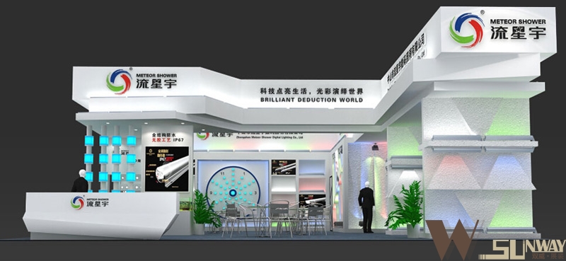 2016年廣州照明展—流星宇數(shù)碼照明展臺制作