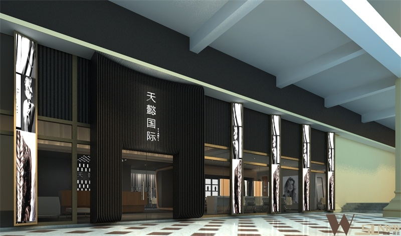 天懿國際匯景店展示設(shè)計方案