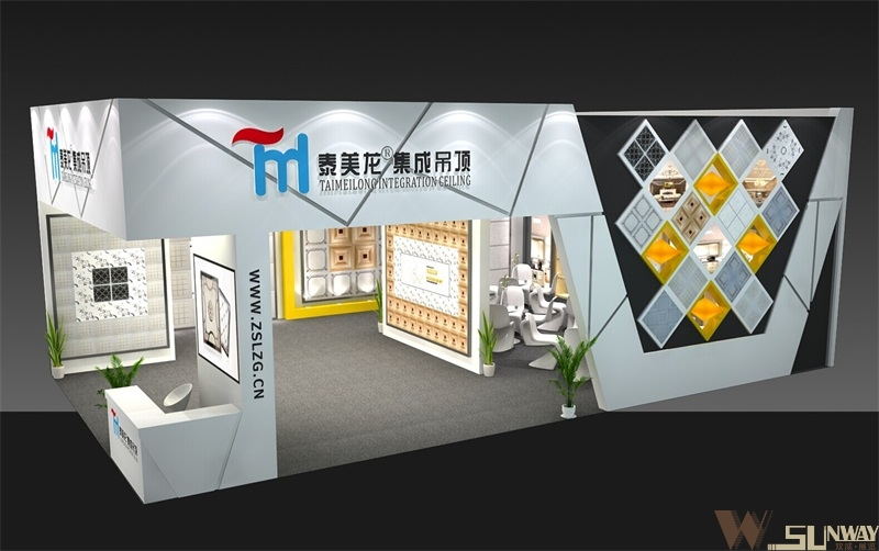 2016廣州建博會—鋁掌柜特裝展臺設(shè)計