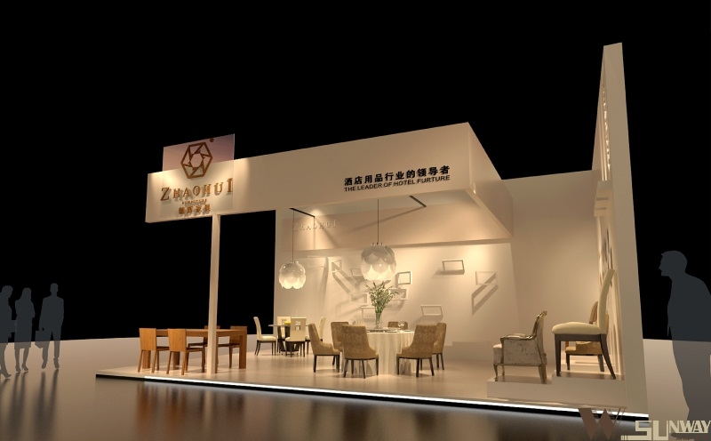 2016廣州家具展—朝輝家具特裝展臺設(shè)計