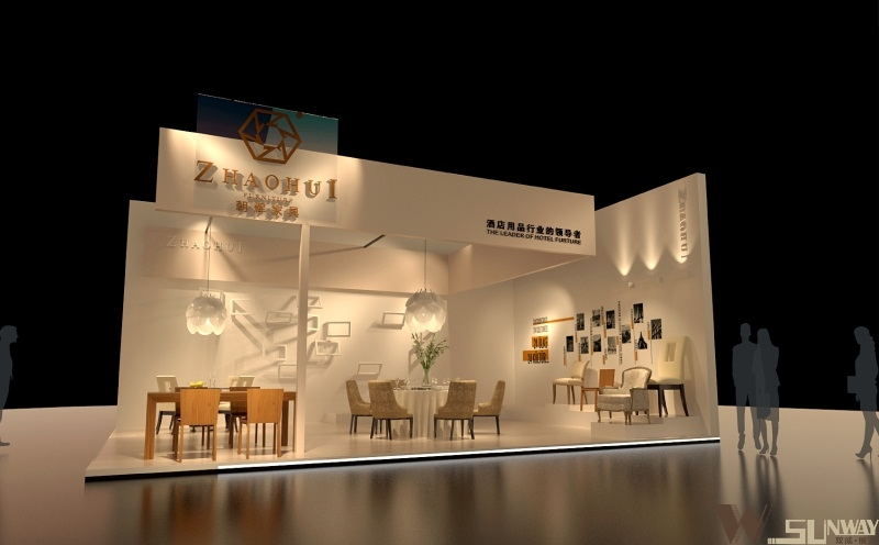2016廣州家具展—朝輝家具特裝展臺設(shè)計