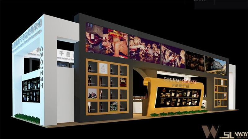 2015廣州名酒展—法國卡倫茲美隆堡展臺設(shè)計
