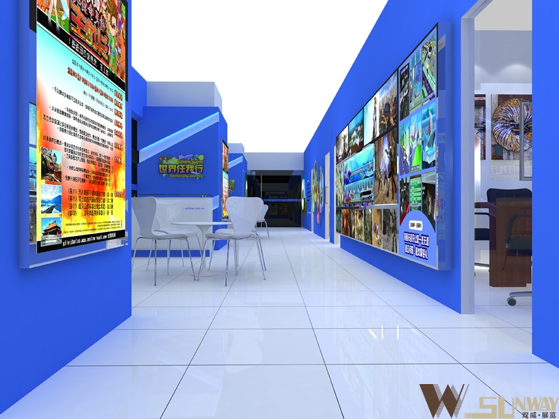 連發(fā)科技專賣店展廳設(shè)計(jì)